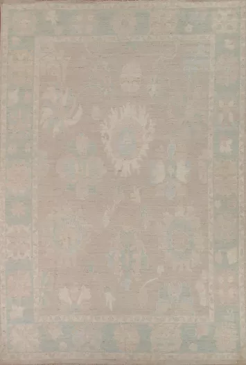 Vegetable Dye Oushak Oriental Area Rug 9x12