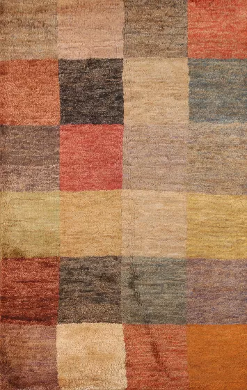 Checkered Modern Area Rug 5x8