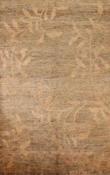 Gold/ Brown Oriental Area Rug 7x10