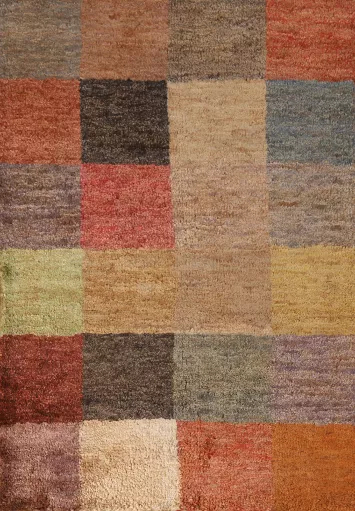 Checkered Modern Area Rug 4x6