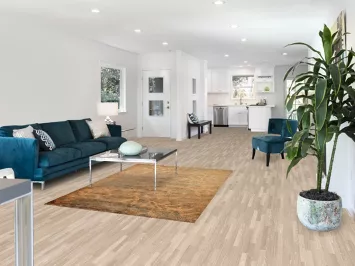 Gold Moroccan Oriental Area Rug 5x7