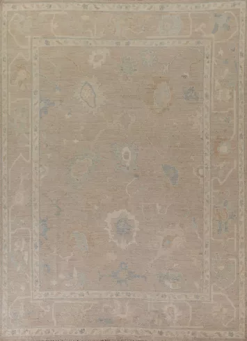 Handmade Oushak Vegetable Dye Area Rug 8x10