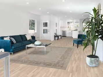 Oushak Vegetable Dye Area Rug 6x9