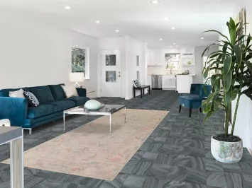 Vegetable Dye Oushak Turkish Runner Rug 4x12