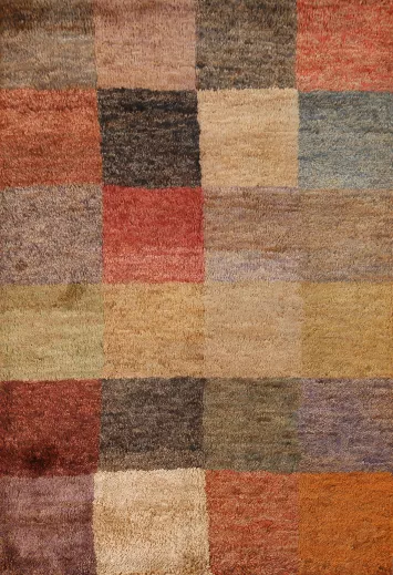 Checkered Modern Area Rug 5x7