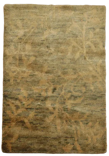 Abstract Oriental Area Rug 5x7