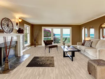 Animal Print Oriental Area Rug 3x5