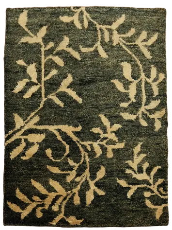 Floral Abstract Oriental Area Rug 5x6