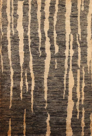 Abstract Oriental Area Rug 5x6