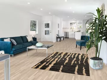 Black Moroccan Oriental Area Rug 5x6