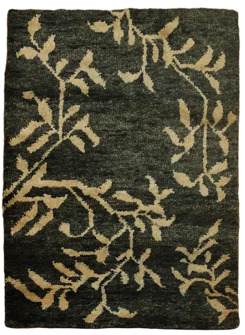 Floral Abstract Oriental Area Rug 5x7