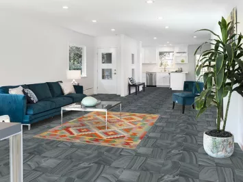 Reversible Wool Kilim Oriental Area Rug 5x7