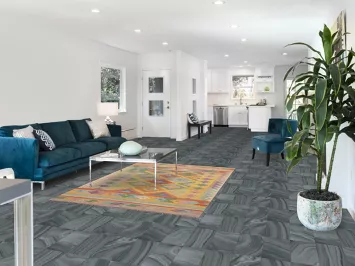 Geometric Kilim Reversible Wool Area Rug 5x7