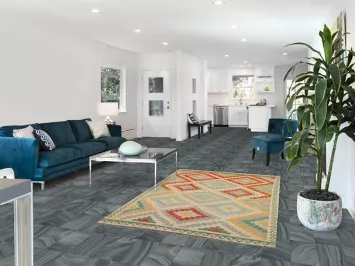 Reversible Wool Kilim Oriental Area Rug 5x7