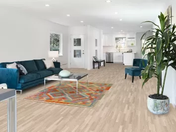 Reversible Wool Kilim Oriental Area Rug 5x7