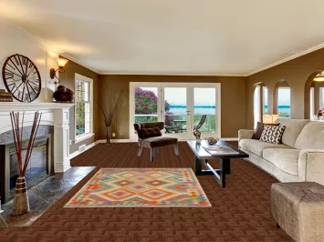 Geometric Kilim Oriental Area Rug 5x7