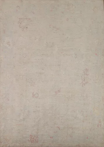 Muted Oushak Vegetable Dye Area Rug 8x10