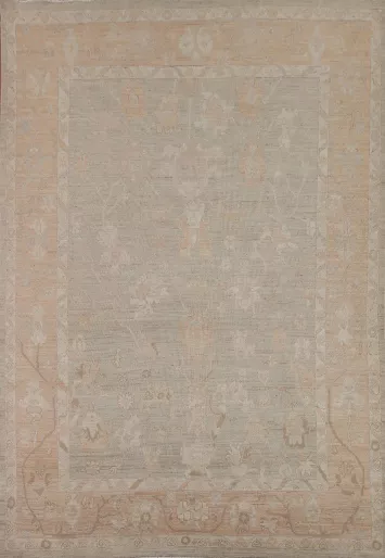 Vegetable Dye Oushak Turkish Area Rug 8x10