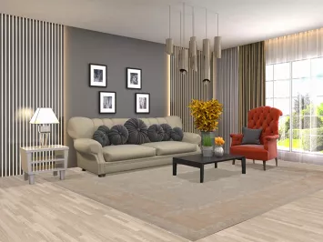 Vegetable Dye Oushak Turkish Area Rug 8x10