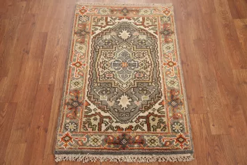 Gray Heriz Serapi Oriental Rug 2x3