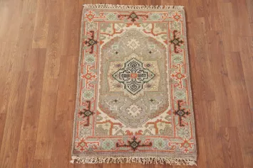 Geometric Heriz Serapi Oriental Rug 2x3