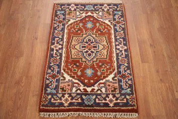 Handmade Heriz Serapi Oriental Rug 2x3