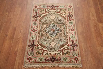 Geometric Heriz Serapi Oriental Rug 2x3