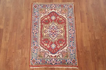 Handmade Heriz Serapi Oriental Rug 2x3