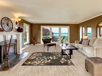 Floral Moroccan Oriental Area Rug 6x8