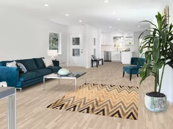 Trellis Geometric Oriental Area Rug 5x6