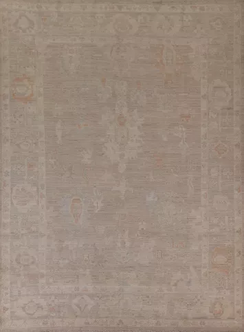 Vegetable Dye Oushak Turkish Area Rug 8x10