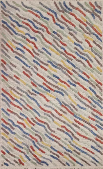 Abstract Modern Area Rug 6x8
