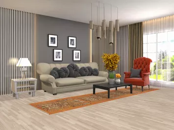 Wool Heriz Serapi Oriental Runner Rug 3x12