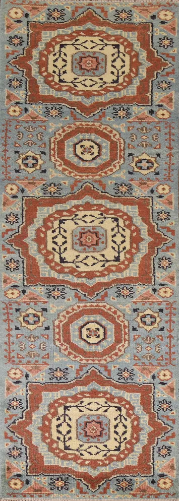 Heriz Serapi Oriental Runner Rug 3x8