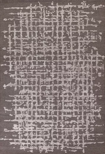 Abstract Oriental Area Rug 6x8