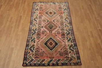 Pink Shiraz Persian Runner Rug 3x7