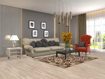 Geometric Kilim Brown Area Rug 5x6