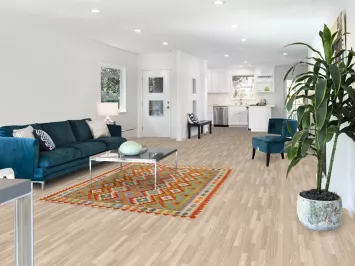 Reversible Wool Kilim Oriental Area Rug 5x7