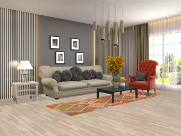 Reversible Wool Kilim Runner Rug 3x10