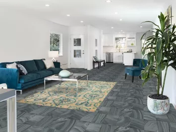 All-Over Ikats Hand-Knotted Area Rug 5x8