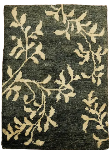 Nature Print Abstract Area Rug 6x8