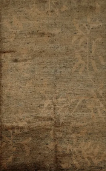 Sophisticated Low-Contrast Abstract Oriental Area Rug 7x10