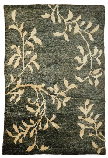 Floral Abstract Area Rug 7x10