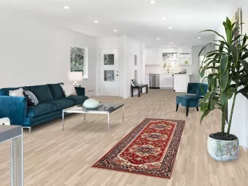 Geometric Heriz Serapi Runner Rug 3x8