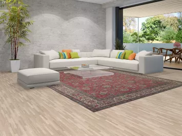 All-Over Floral Tabriz Persian Area Rug 10x13