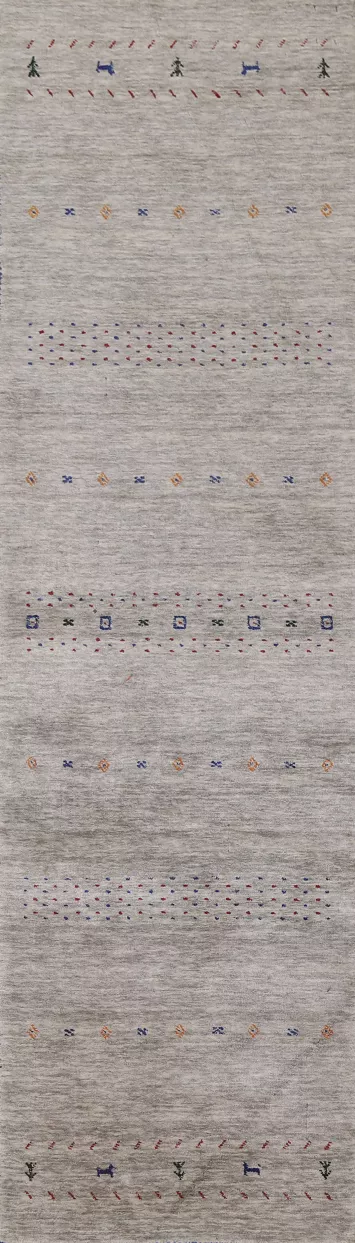 Tribal Gabbeh Oriental Runner Rug 2x10