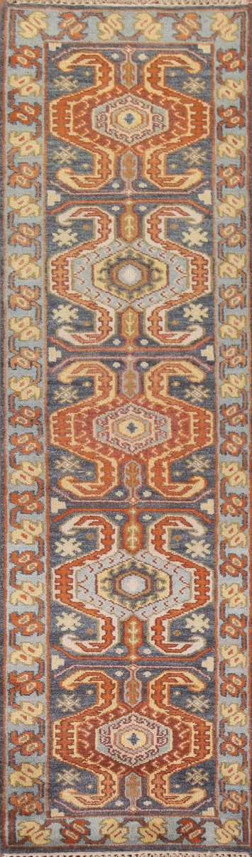 Wool Heriz Serapi Oriental Runner Rug 3x10