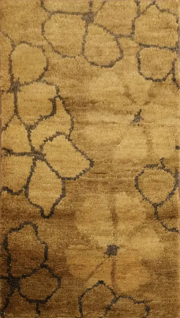 Floral Contemporary Area Rug 3x5