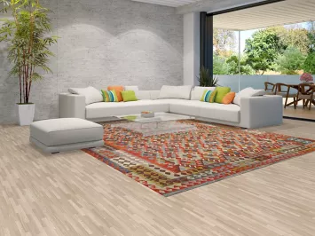 Reversible Wool Kilim Oriental Area Rug 10x13