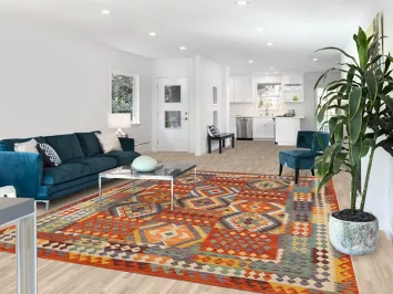 Colorful Kilim Oriental Area Rug 8x12